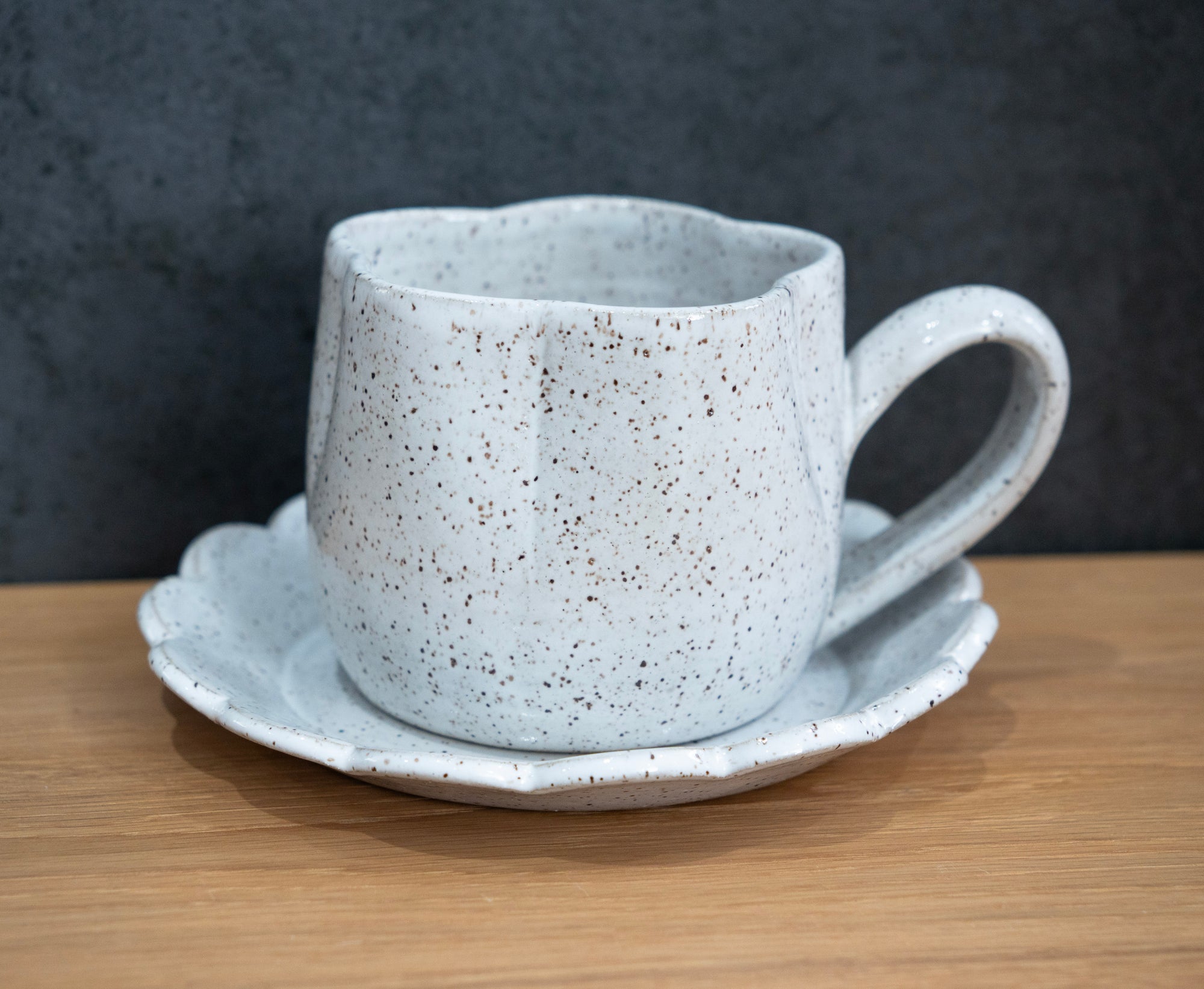 Daisy Mug + Saucer