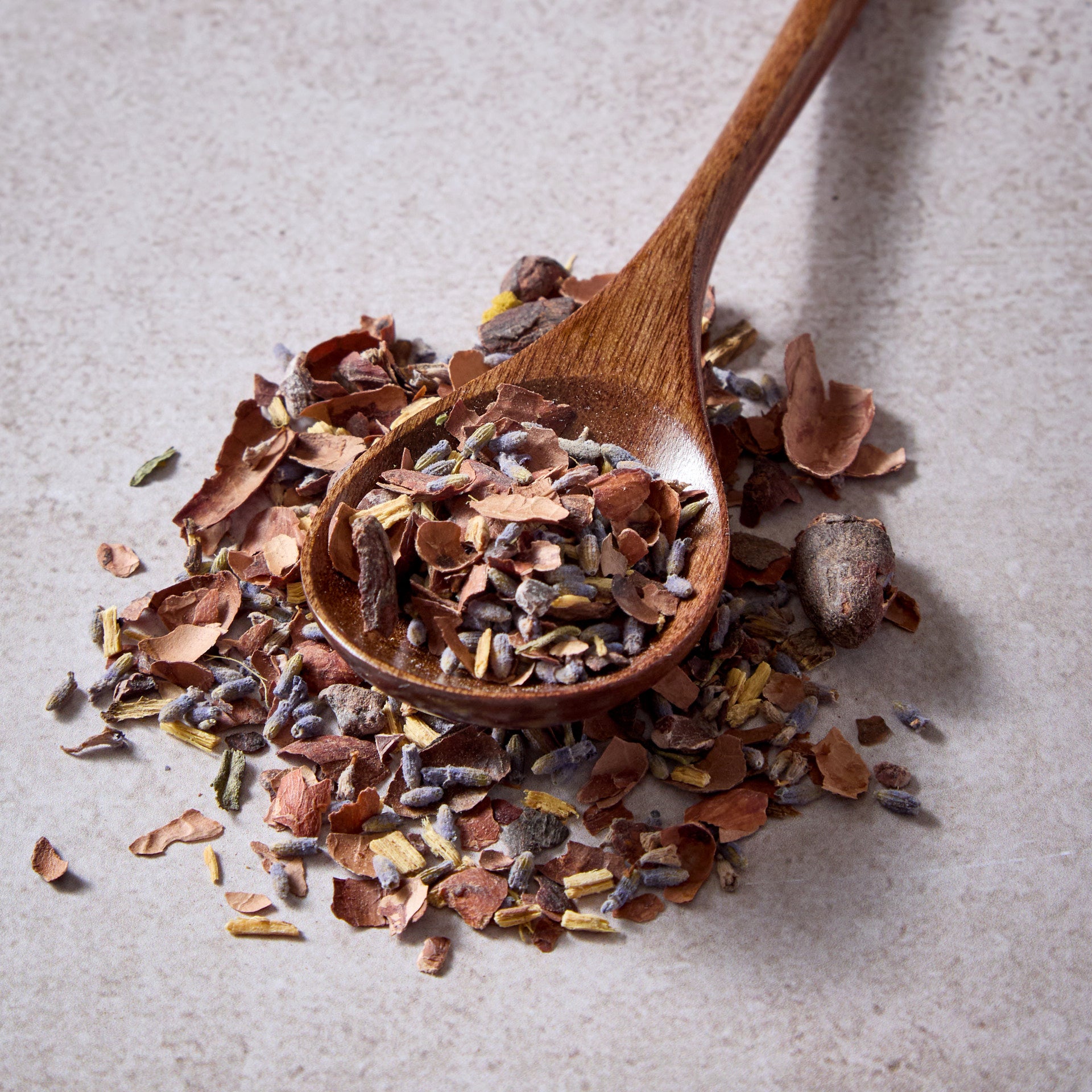 Chocolate Lavender Brownie tea ingredients image