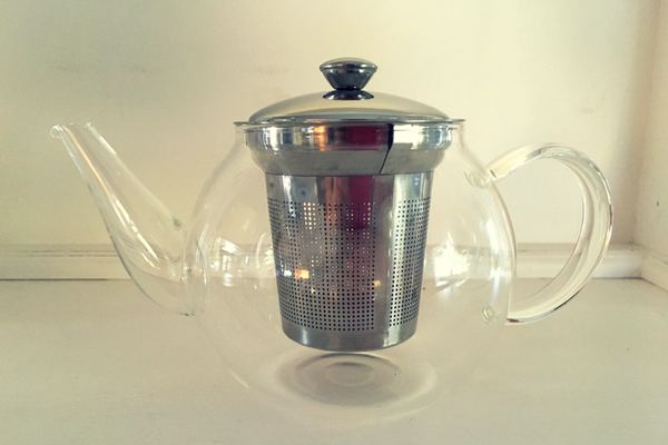 Teaology 600ml Glass Tea Pot